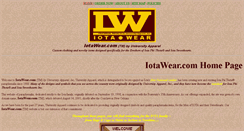 Desktop Screenshot of iotawear.com