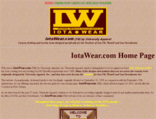 Tablet Screenshot of iotawear.com
